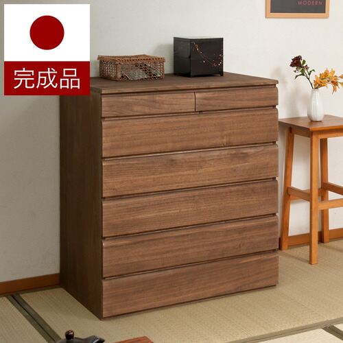 桐たんす 桐 チェスト 6段 ブラウン 幅71cm 日本製 完成品 大容量 ナチュラル家具 おしゃれ 衣類 洋タンス 着物収納 国産品 幅70cm 着物 木製 たんす 和箪笥 国産/通販/送料無料 新生活 組立不要