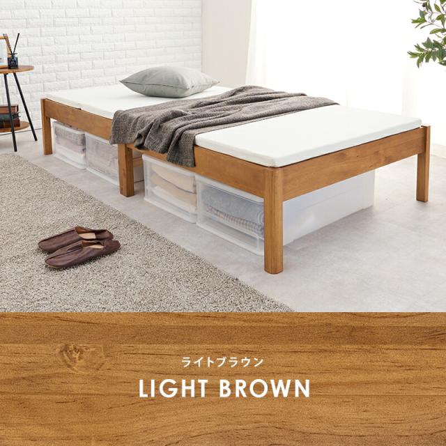 組立簡単 シングルベッド_13