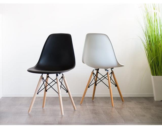 シェルチェア×4脚セット イームズチェア デザインチェア セット