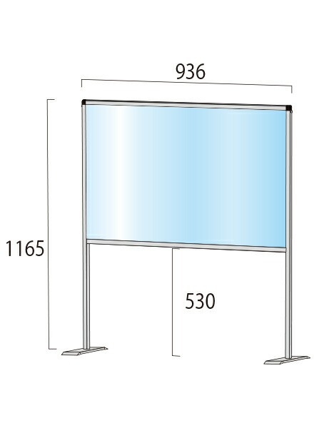 飛沫感染 アクリル デスクパーティション 600X900 ハイタイプ 感染 予防 仕切り 間仕切り 衝立 看板 案内板 取り外し可能 清潔 工事不要 