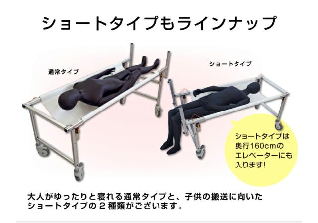 非常用 ストレッチャー コンパクト 災害 対策 脚部キャスター付 コロナ対策の通販は