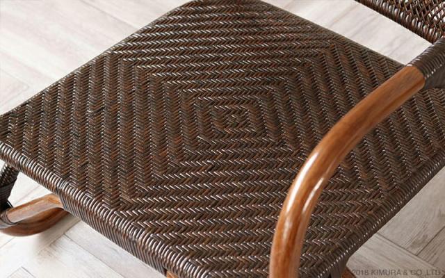 ラタン パーソナルチェア 癒やし チェア 一人掛けチェア 籐家具 椅子 腰かけ アジアン 1人掛け パーソナル 籐 ラタン クッション 組立不要 リビング アジアン 和風 ラタンチェア 軽い コンパクト 高級 リラックス 手作り ハンドメイド 椅子_2