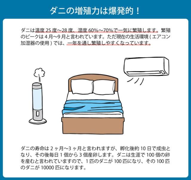 寝具 清潔 快適 敷き布団 ダニ増殖抑制 日本製 無地 シンプル シングルロング 約 100×210cm_4