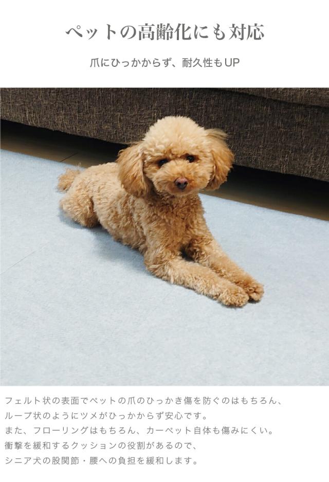 滑り止めカーペット 108枚入り 30 30cm フローリング用 洗える カーペット 防音 セット 吸着 タイルカーペット ラグ 無地 ペット 人気 見切り タイルカーペット タイルマット 大判 おくだけで吸着タイルマット おくだけタイルマット 送料無料 通販人気 組立不要_16