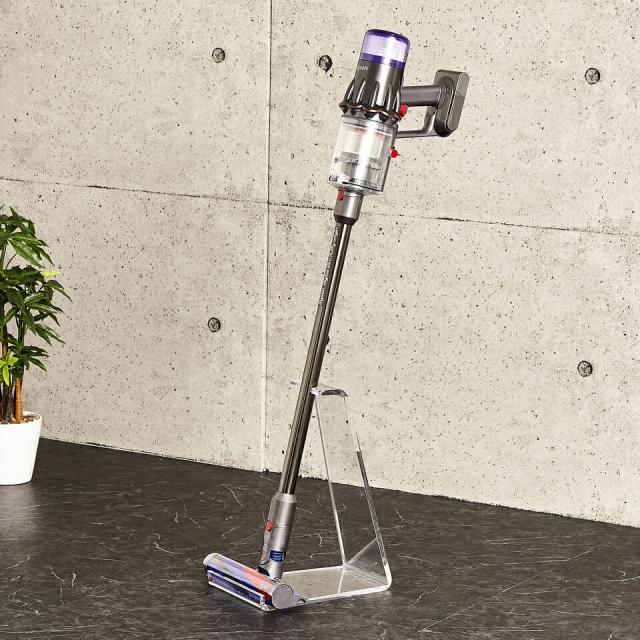 アクリリック クリーナーラック スティックタイプ掃除機に スタイリッシュ モダン シンプル カジュアル 掃除機スタンド お洒落 おしゃれ オシャレ アクリル スタンド クリーナー Cleaner オシャレ インテリア スタンド 透明 クリア シンプル クリーナーラック