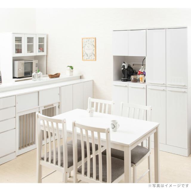 キッチン収納 壁面収納 キッチン キャビネット 幅60cm 奥行45 高さ179.5 扉付き 両開き レンジ収納 レンジ台 レンジボード リビング収納 家電収納 大容量 収納棚 キッチンボード 家電収納 60cm 北欧 食器収納 キッチンラック リビングキャビネット コンセント付き ホワイト_10