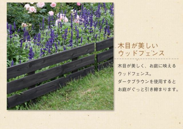 天然木製スティックフェンス ボーダー 3枚組 フェンス 木製フェンス 天然木製 ガーデンフェンス ガーデニング 枠 柵 仕切り 目隠し 境目 クラシカル アンティーク トレリス ベランダ つる 薔薇 バラ 朝顔 園芸 ラティス_2
