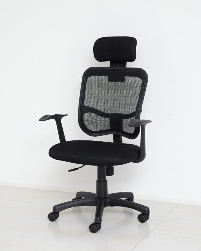 メッシュチェア ハイバック 肘付き オフィスチェア メッシュ 