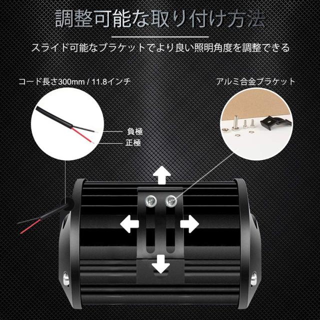 作業灯 60W LED ワークライト 6個セット 狭角30度 フラッドライト 12V-24V対応 汎用 車外灯 4インチ 角形 6000K ホワイト 夜釣り 夜間作業 トラクター用 LEDワークライト 新設計 防水 防塵 耐衝撃 長寿命 車外灯 機械 オートバイ 自動車 トラック用品 汎用作業灯の通販は