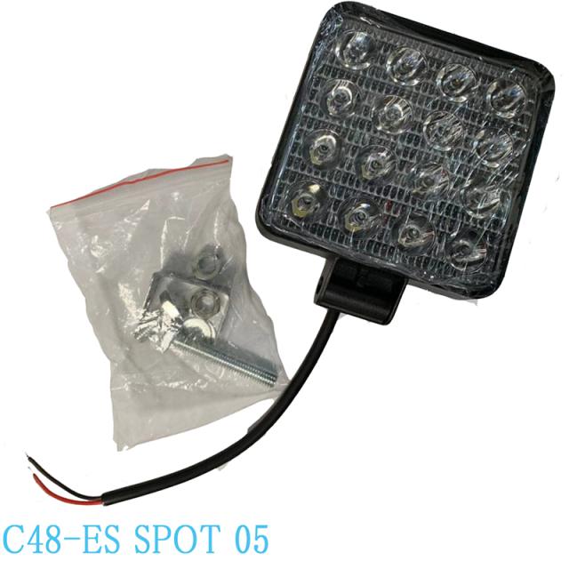 作業灯 LED ワークライト 4個セット 48W 12v/24v兼用 防水防塵