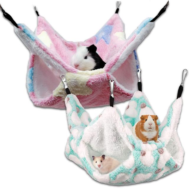 8枚セット　小動物用ハンモック☆ブルー☆ハムスター☆フェレット等のケージに imgrc0094034138.jpg
