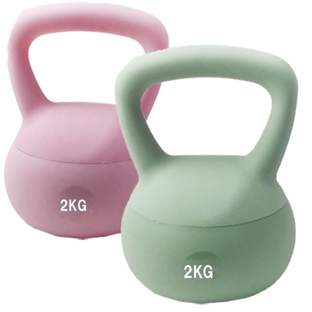 ケトルベル8kg×2、ダンベル2kg×2、ダンベル1kg×2