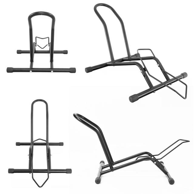 自転車 スタンド サイクルスタンド 4台セット 前後輪両対応 転倒防止
