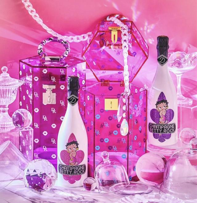 ディーロック ベティロック ピンク 正規品 シャンパン 箱 ケース付き