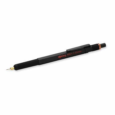 ニューウェルブランズ rOtring 800+ ブラック MP 0.5mm 1900181(取り寄せ品)「宅配便送料無料(B)」