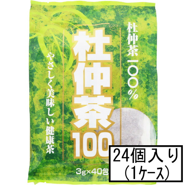AJD 杜仲茶100 3g×40包×24個(1ケース)「宅配便送料無料(A)」の通販は