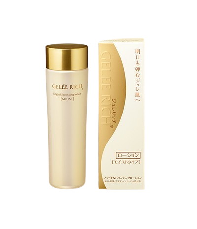 全薬 ジュレリッチ ブライト＆バウンシング ローション モイストタイプ 120mL「宅配便送料無料(B)」 4,239円