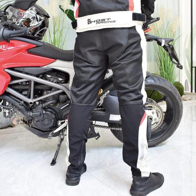 送料無料 メンズバイク用パンツ メッシュ ライディングパンツ メッシュパンツ プロテクター付き レーシングパンツ 通気性に優れ ライダースパンツ バイク用パンツ M~5XL_12