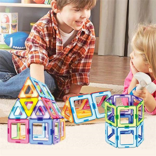 ピタゴラス　マグネットブロック 知育玩具 セット 知育玩具 創造力育成マグネットブロック ピタゴラス|知育玩具専門通販