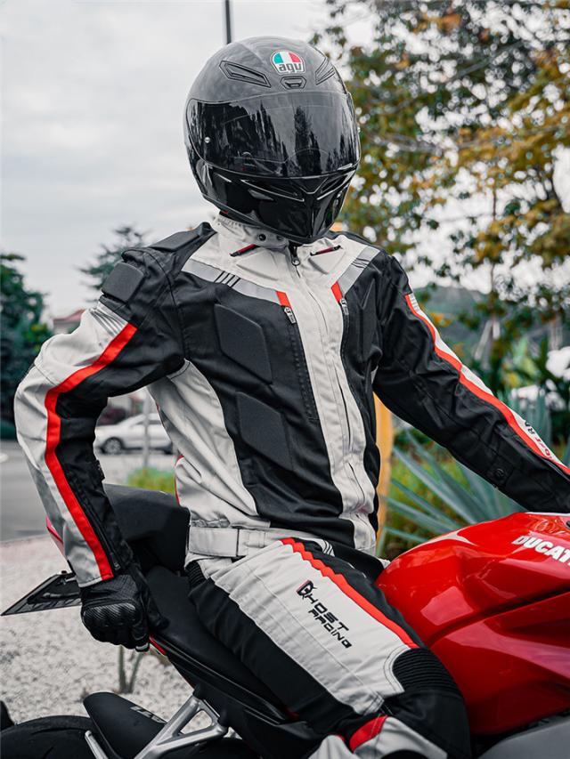 送料無料 バイク用上下セット メンズジャケット パンツ ライナー付き バイク用ジャケット 通気性に優れ スポーツジャケット プロテクター付き オールシーズン バイクウェア 春 夏 秋 冬 防水 防寒 防風 通気 父の日 M~5XL_10