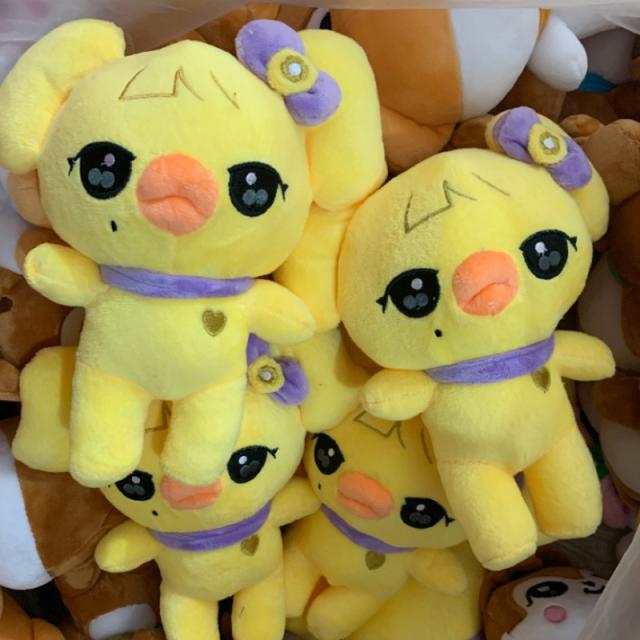 ぬいぐるみ クッション まとめ売り コウペンちゃん もちっとぬいぐるみクッション（みずいろなお花