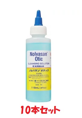 【１０本セット】【ノルバサンオチック 118ml×１０本】犬猫【イヤークリーナー】【キリカン洋行】【レビューを書いてポイント２倍】の通販は
