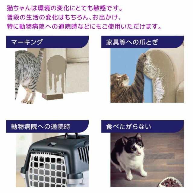 フェリウェイ専用拡散器+リキッド×１個セット』猫用【セバ・ジャパン