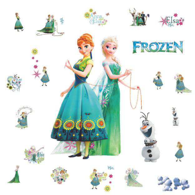 送料無料 プリンセス ウォルト ディズニー アナと雪の女王 Frozen ウォルト ディズニー Wallsticker Disney ウォールステッカーの通販はau Pay マーケット Decoste
