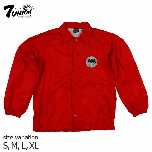 7UNION SPRB2011AW-11 COACH JACKET RED セブンユニオン コーチ ...