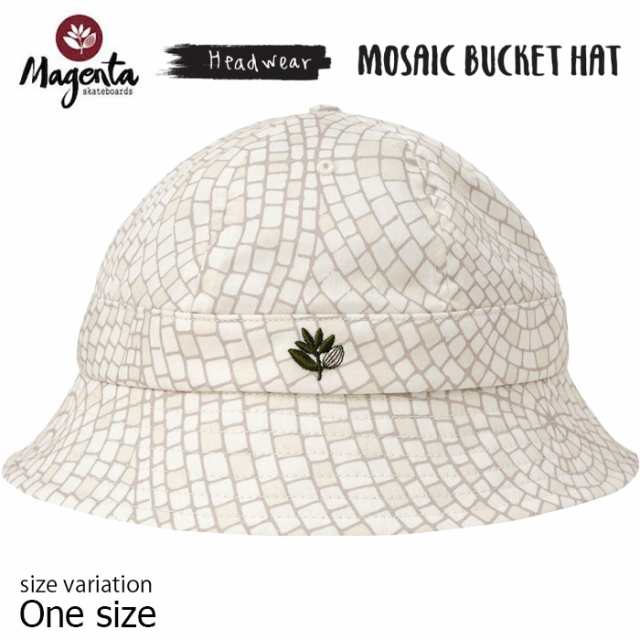 MAGENTA マゼンタ バケットハット 帽子 スケボー ハット SU24 MOSAIC BUCKET HAT モザイク ストリート スケートボード