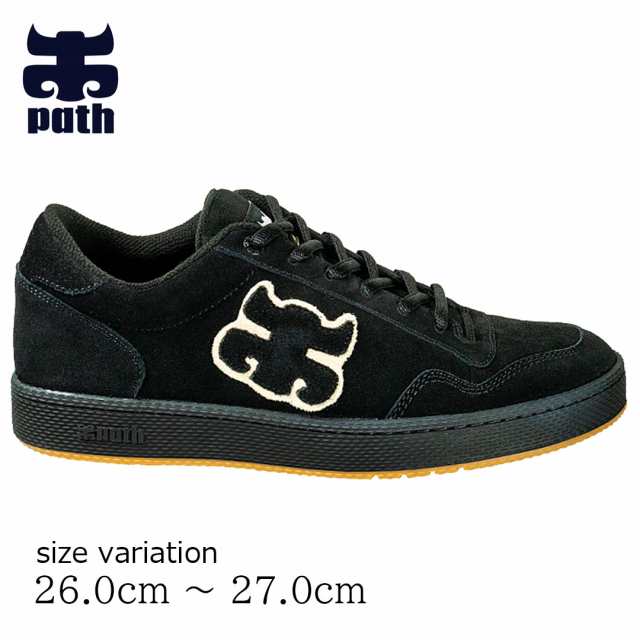 IPATH 1985 BLACK SUEDE スニーカー アイパス スケートボード シューズ