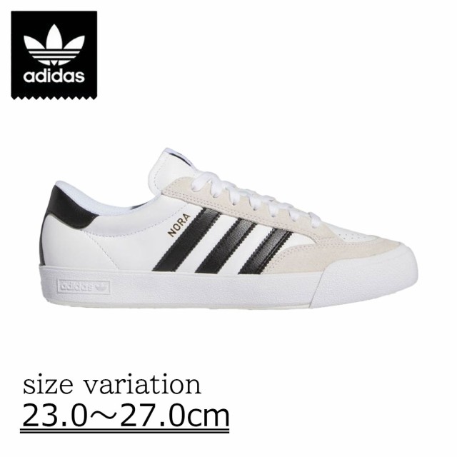 ADIDAS SKATEBOARDING (IF2067) NORA 24FW BLK/WHT スニーカー アディダス スケートボード スケボー スケシュー メンズ レディース