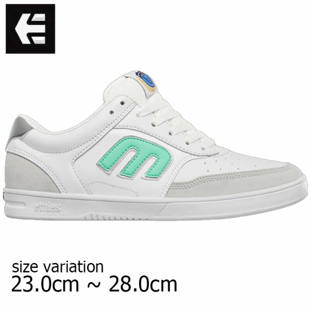 etnies THE AURELIEN WHITE/MINT スニーカー エトニーズ スケートボード スケボー メンズ レディース