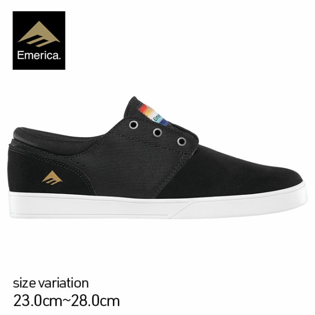 Emerica FIGUEROA BLACK エメリカ フィゲロア スニーカー スエード スケートボード スケボー 靴 メンズ レディース