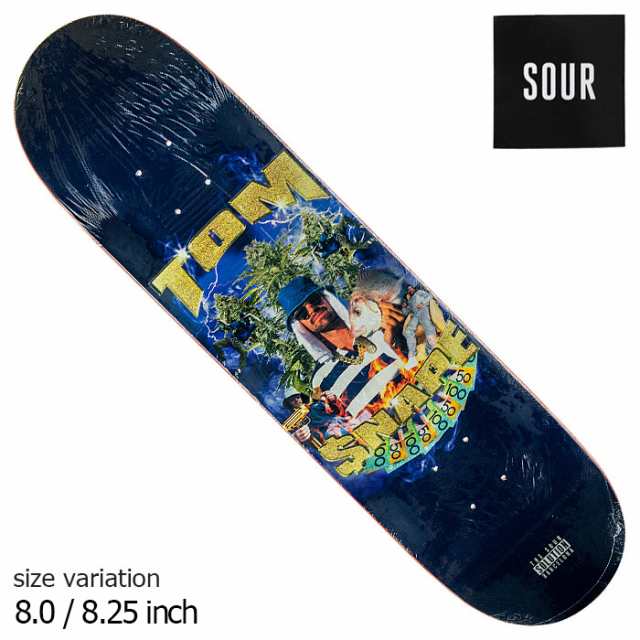 SOUR FA-22 Snape Snappers 8.0 8.25inch サワー DECK スケートボード スケボー デッキ SKATEBOARD 板