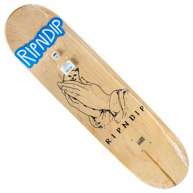 リップンディップ RIPNDIP NERMAL S. THOMPSON SKATEBOARD DECK(ブルー