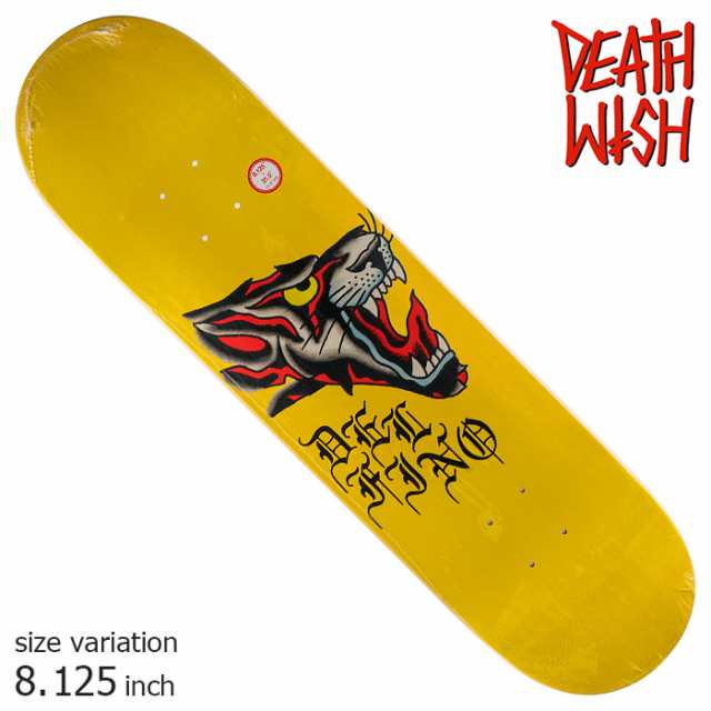 DEATHWISH デスウィッシュ デッキ スケボー スケートボード PEDRO