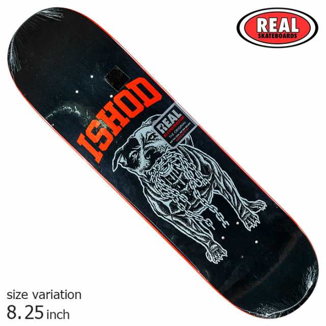 REAL リアル デッキ スケボー SSD ISHOD 8.25inch スケートボード SKATEBOARD 板