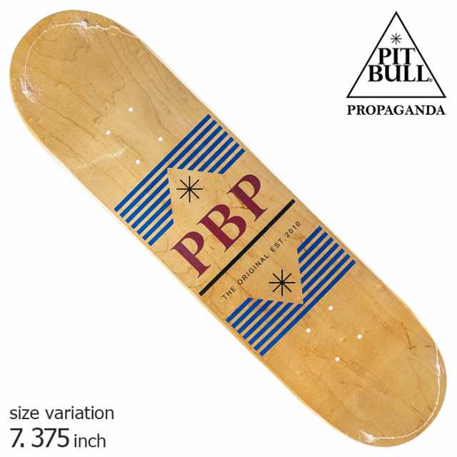 PITBULL PROPAGANDA ピットブルプロバガンダ デッキ スケボー PBP KIDS DECK 7.375inch スケートボード SKATEBOARD 板