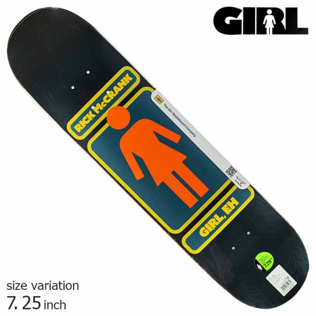 GIRL ガール デッキ スケボー 93 TILL KIDS MCCRANK 7.25inch スケートボード ストリート SK8 SKATEBOARD