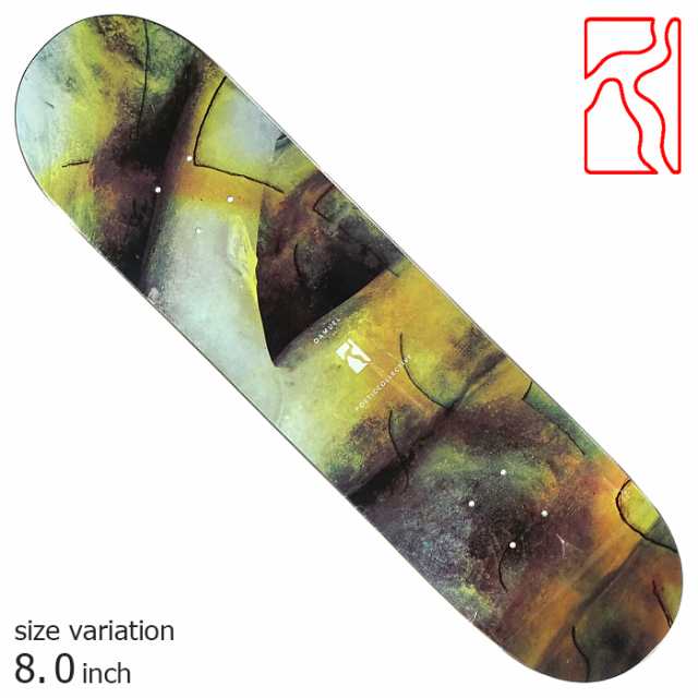 POETIC COLLECTIVE Qamuel PRO DECK 8.0inch ポエティック コレクティブ スケートボード スケボー デッキ スウェーデン