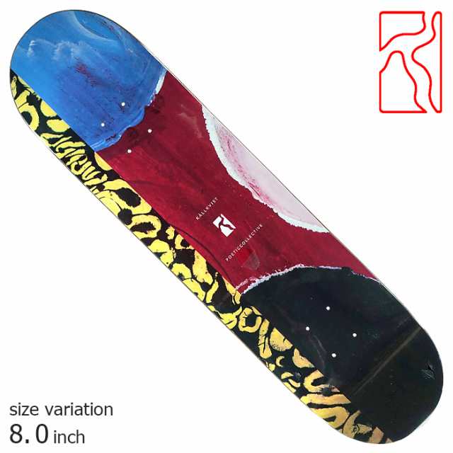 POETIC COLLECTIVE Kallkvist PRO DECK 8.0inch ポエティック コレクティブ スケートボード スケボー デッキ スウェーデン