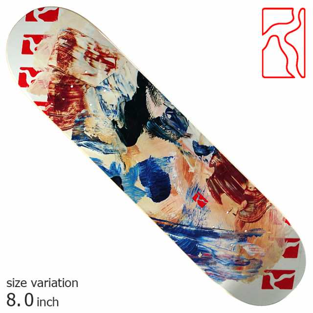 POETIC COLLECTIVE Maximalist DECK 8.0 8.125inch YELLOW ポ