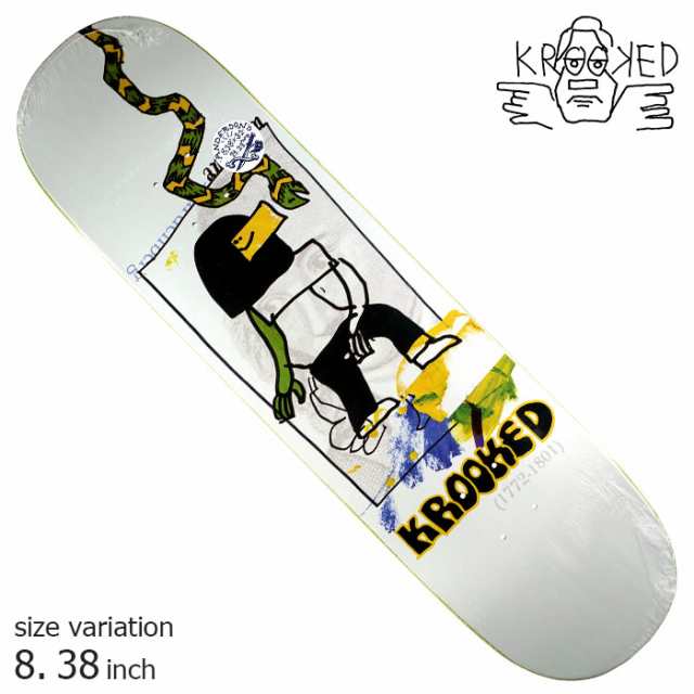 KROOKED MIKE ANDERSON 8.38 inch デッキ スケートボード スケボー