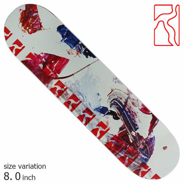 POETIC COLLECTIVE PALETTE #3 LOGO DECK 8.0 8.25 inch ポエティック コレクティブ スケートボード スケボー デッキ 板