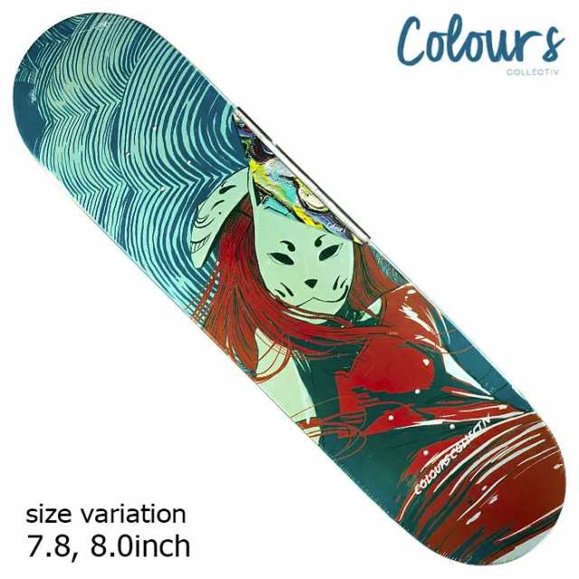 COLOURS COLLECTIVE Kitsune Enrique Lorenzo DECK 7.8 8inch カラーズ