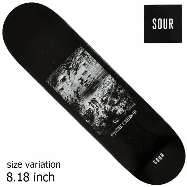 SOUR サワー スケートボード スケボー デッキ Oscar-Neuville 8.18inch DECK SKATEBOARD