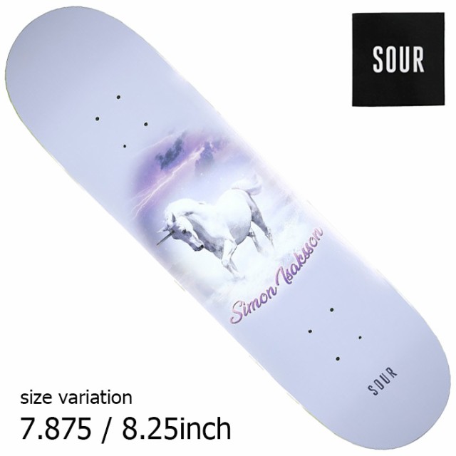 SOUR SU-23 Simon Polejam Pony 7.875 8.25inch スケートボード デッキ サワー スケボー  SKATEBOARD 板 デッキ