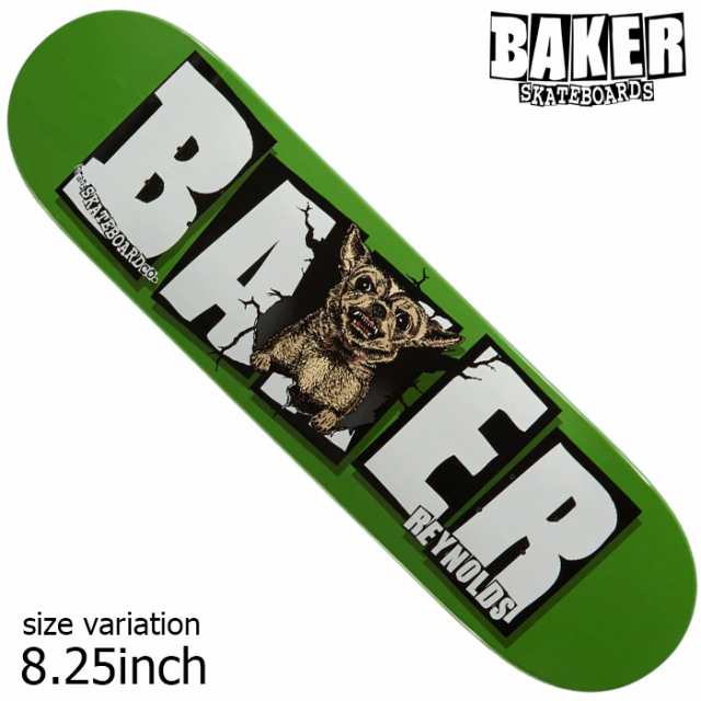 BAKER ベイカー ベーカー デッキ スケートボード スケボー REYNOLDS EMERGERS 8.25 inch 板 パーク SKATEBOARD DECK