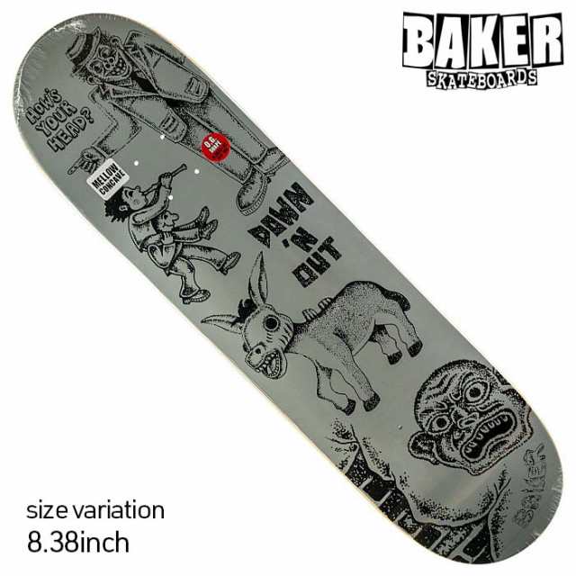 BAKER JACOPO STOP AND THINK 8.38inch ベイカー ベーカー デッキ スケボー スケートボード ストリート 板 SKATEBOARD